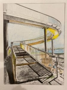 Old Leigh Bridge 2020 colour