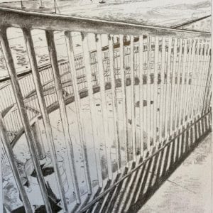 Top of Leigh Bridge 2020